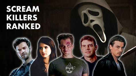 Scream Killers Ranked (SPOILERS) - YouTube