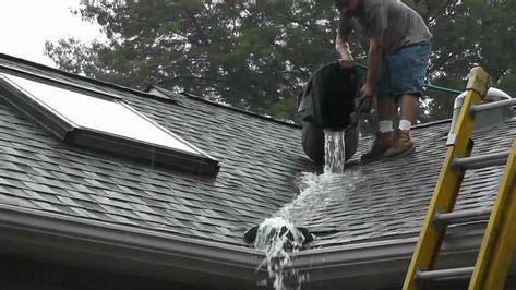 Roof Valley Rain Water Diverter Tests | Gutter drainage, Backyard landscaping, Rain diverter