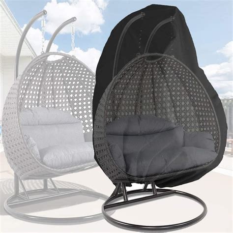 Buy 2 Person Egg Chair Cover, Patio Hanging Chair Covers Waterproof ...