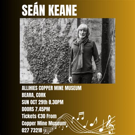 Seán Keane Tour 2023 - Allihies Copper Mine Museum | SeanKeane