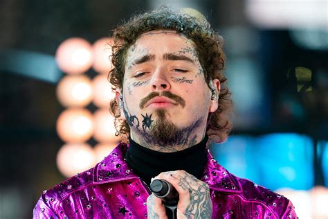 Are Post Malone's Face Tattoos Due to His Negative Body Image?