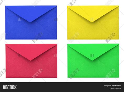 Colored Envelopes On Image & Photo (Free Trial) | Bigstock