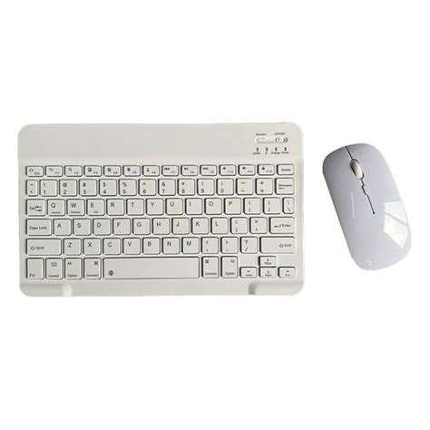 Rechargeable Bluetooth Keyboard and Mouse Combo Ultra-Slim Portable ...