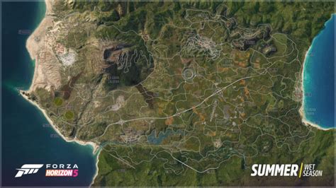 Forza Horizon 5 Mexico Map Revealed in Full – GTPlanet