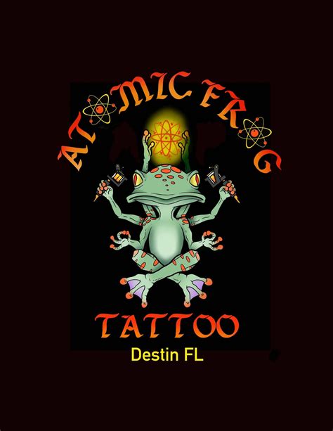 Atomic Frog Tattoo | Destin FL