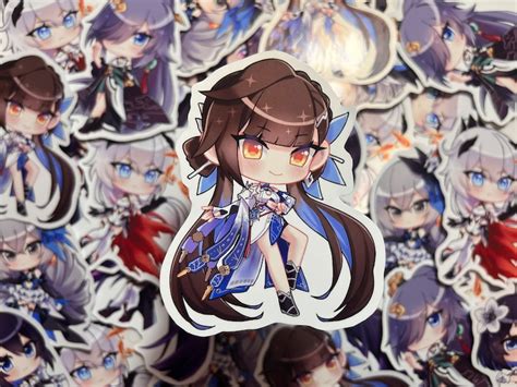 Honkai Impact 3rd Chibi Stickers - Etsy