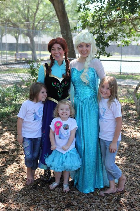 Elsa and Anna Frozen Costumes - Etsy