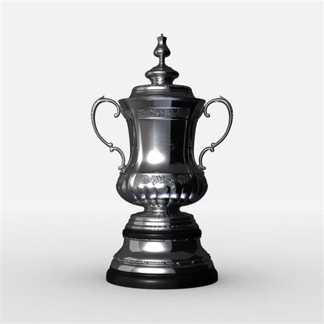 FA Cup Football Trophy Free 3D Model - .c4d - Free3D