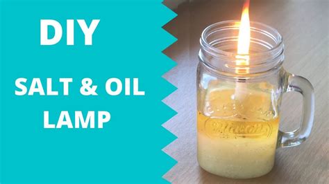 DIY SALT AND OIL LAMP | WAXLESS CANDLE | DIY Candle Using Rock Salt and ...