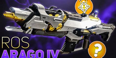 Aztecross: Is Ros Arago IV The New BEST Void Auto Rifle? (Review) | Destiny 2 Season of the Wish