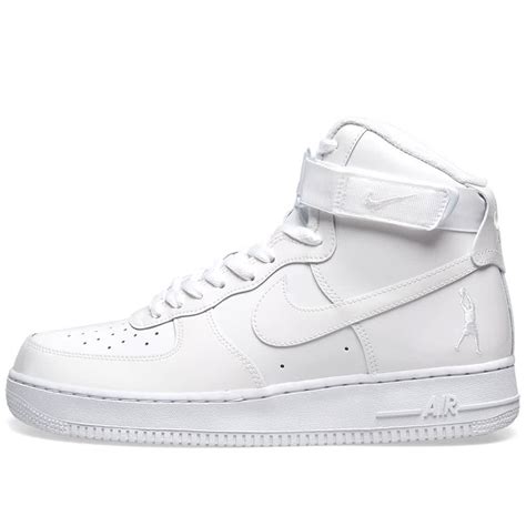 Nike Air Force 1 Hi Retro QS Triple White | END.