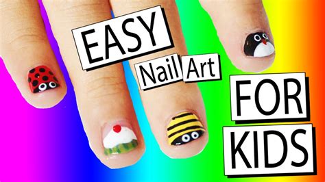 Easy Nail Art Designs For Kids Step By Step