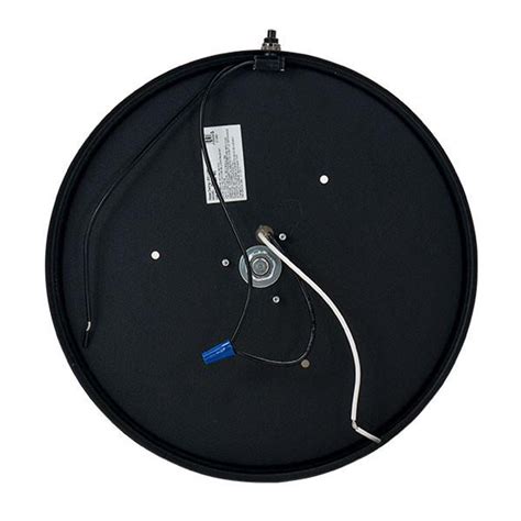 RV Ceiling Light 12V LED Textured Black - RecPro