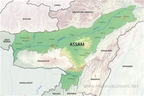 Assam Maps