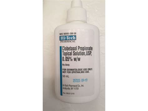 Clobetasol Propionate Topical Solution, USP, Hi-Tech, 55% OFF