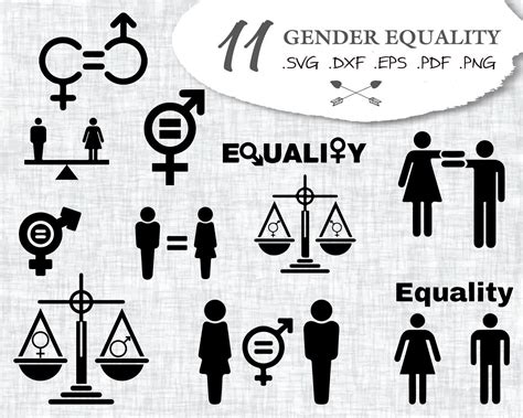 GENDER EQUALITY SVG, equality shirt, equal right svg, female gender svg, gender equality ...