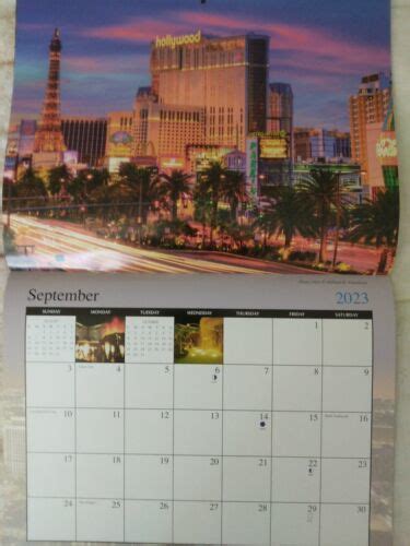 Las Vegas year 2023 calendar pictures of the Las Vegas Strip 2024 bonus ...