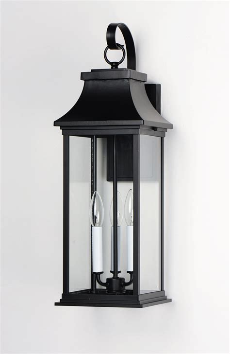 Vicksburg 3-Light Large Outdoor Wall Sconce