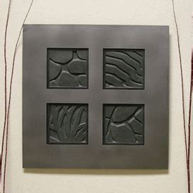 Natura Slate Wall Art - Quad | Stone decor, Log cabin decor, Cabin decor