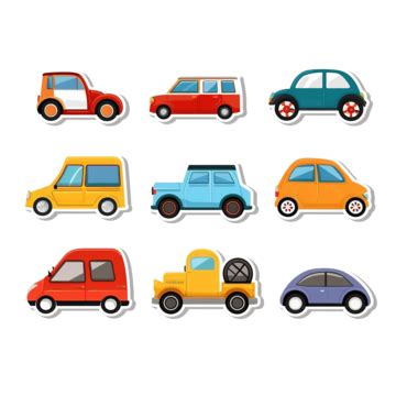 Car Toy Flat Element Toys Element Stickers, Car, Toy, Toys PNG Transparent Image and Clipart for ...