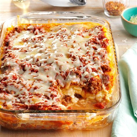 four cheese meat lasagna