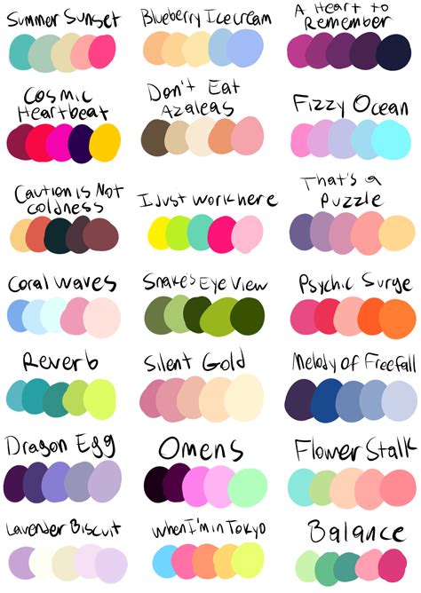 Put a Character + a Color Palette in My Ask Box and I’ll Draw it!With the end of Palette ...