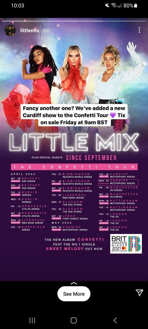 8 Little mix Confetti tour 2022 ideas in 2021 | little mix, little mix ...