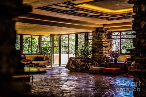 Falling Water Interior Photograph by Steve Kwiatkowski - Fine Art America