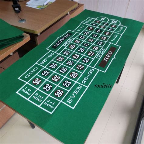 Poker Table Cloth High Quality Roulette Black Jack Texas Poker Baccarat ...