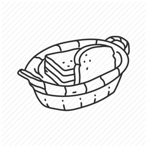 Bread Basket Drawing at PaintingValley.com | Explore collection of ...