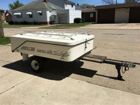 Excel Lees-ure Lite Motorcycle Camper Trailer - $3900 (Cleveland) | Motorcycle Trailer