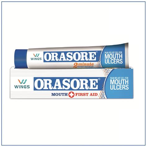 Orasore Mouth Ulcer Treatment Gel (Pack Of 1) : Amazon.in: Health ...