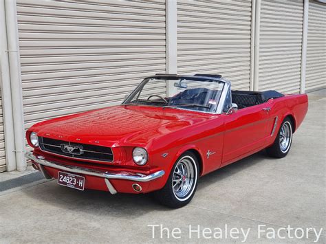 SOLD - 1965 FORD MUSTANG CONVERTIBLE - healeyfactory.com.au