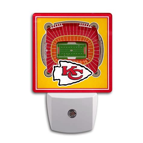 YouTheFan NFL Kansas City Chiefs Stadium View Night Light | Wayfair