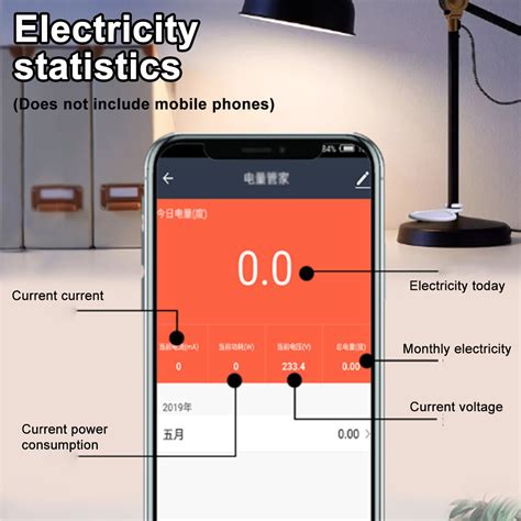 Smart Life Tuya APP Single Phase Din Rail WIFI Smart Energy Meter Power Consumption kWh Meter ...