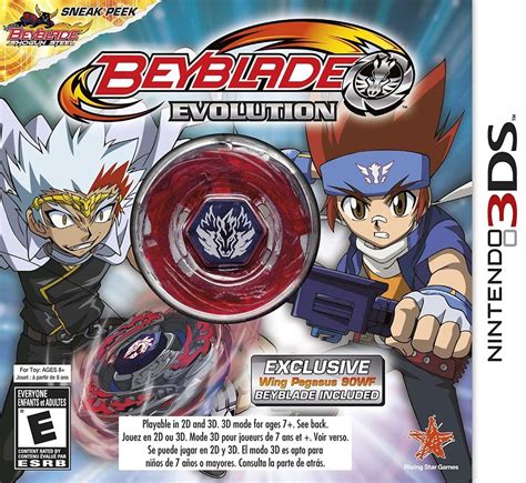 Nintendo 3DS Takara TOMY Beyblade Shogun Steel Evolution Wing Pegasus 90WF Red | Nintendo 3ds ...