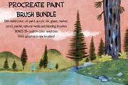 PAINT Bundle: 150+ Procreate Brushes | Brushes ~ Creative Market