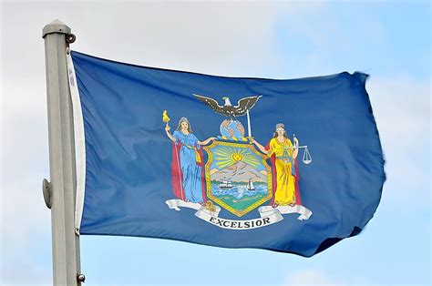 New York State Flag Printable