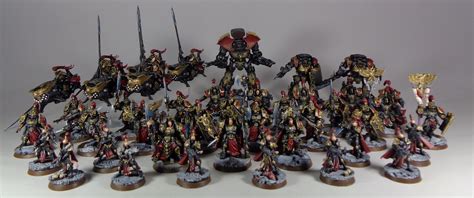 Black Adeptus Custodes - 40k Miniature Painting Service — Paintedfigs ...