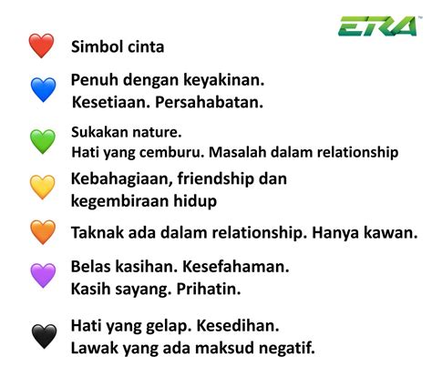 Arti Warna Emoticon Love Symbols Drawings - IMAGESEE