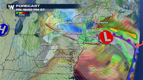 A Coastal Storm for the Northeast Thursday Through Saturday - WeatherNation