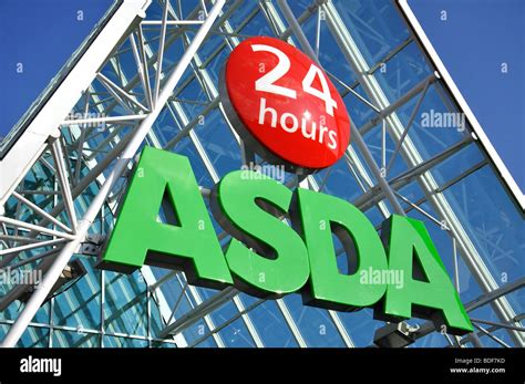 Asda sign, Asda Store, Lower Earley District Centre, Earley, Reading, Berkshire, England, United ...