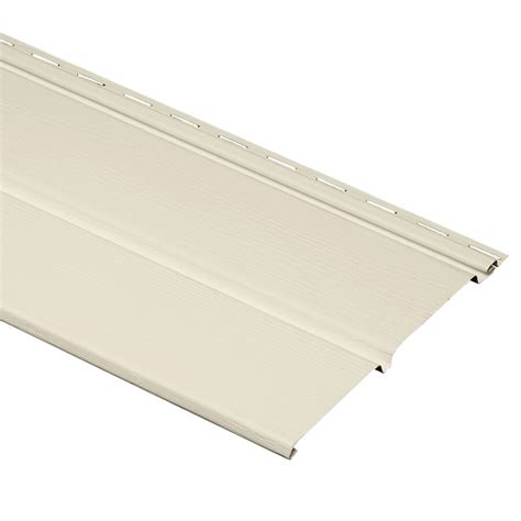 Durabuilt 10-in x 144-in 930 Cream Vinyl Solid Soffit at Lowes.com