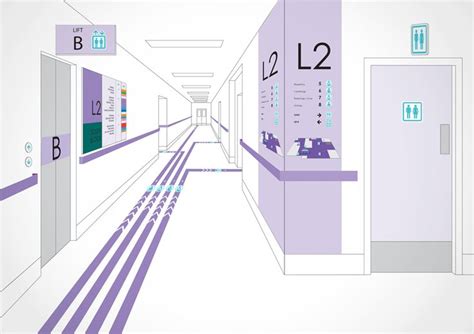 Hospital Wayfinding - Universal, Accessible & Inclusive Design | Wayfinding signage design ...