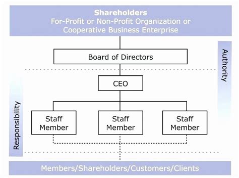 Example Organizational Chart For A Nonprofit