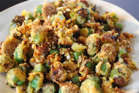 Pan Fried Okra