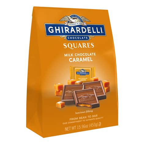 Ghirardelli Milk Chocolate Squares with Caramel Filling Reviews 2021