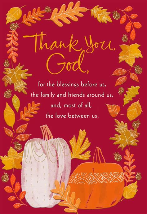 With Love and Gratefulness Religious Thanksgiving Card - Greeting Cards ...