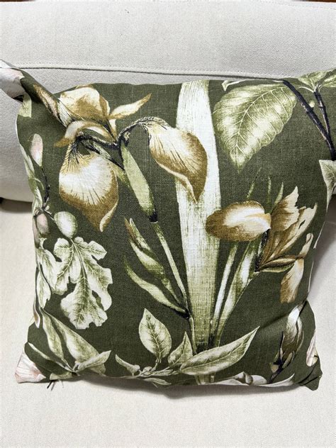 Floral Feather Filled Cushion – Peak Interiors Retail