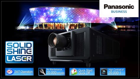 Panasonic laser projectors now come with a five-year warranty | Panasonic Australia Business Blog